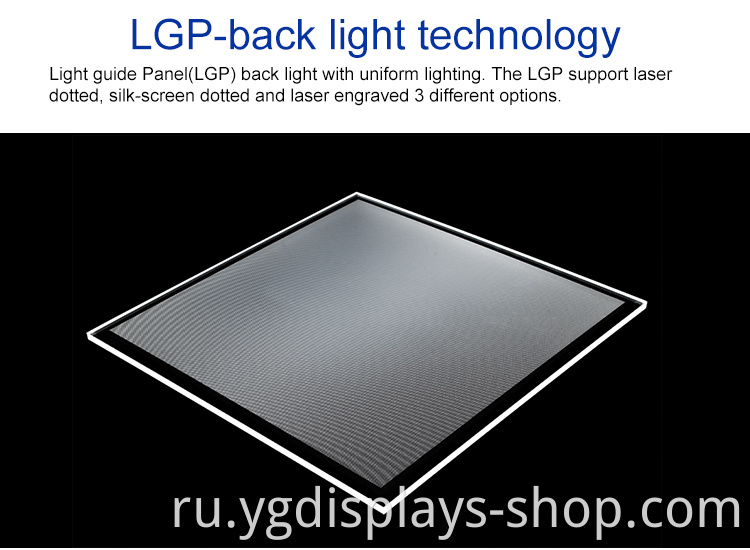 led advertising light box